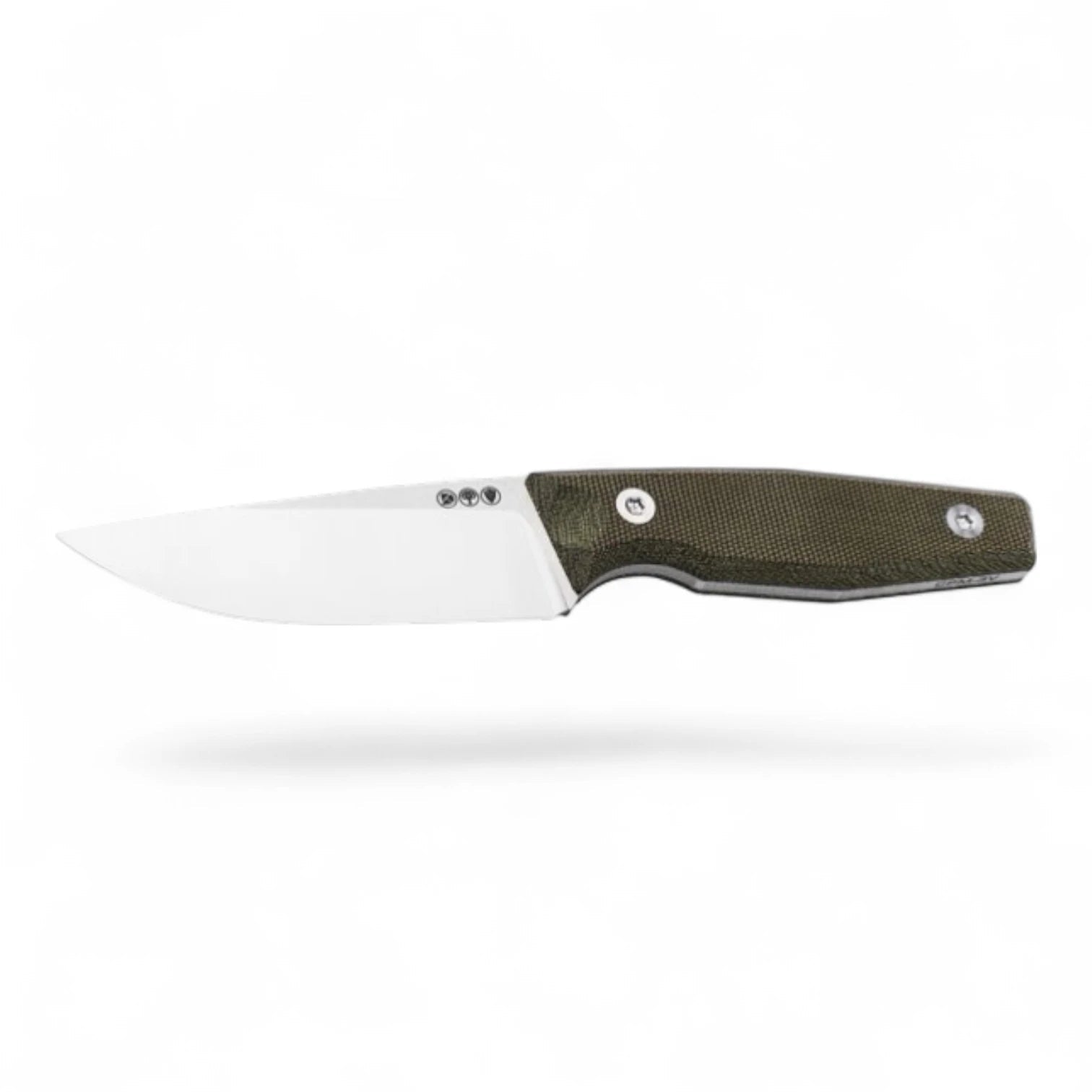 BökerBöker AK4 – Jagdmesser mit CPM - 3V Stahl & Micarta Griff - Black Raptor