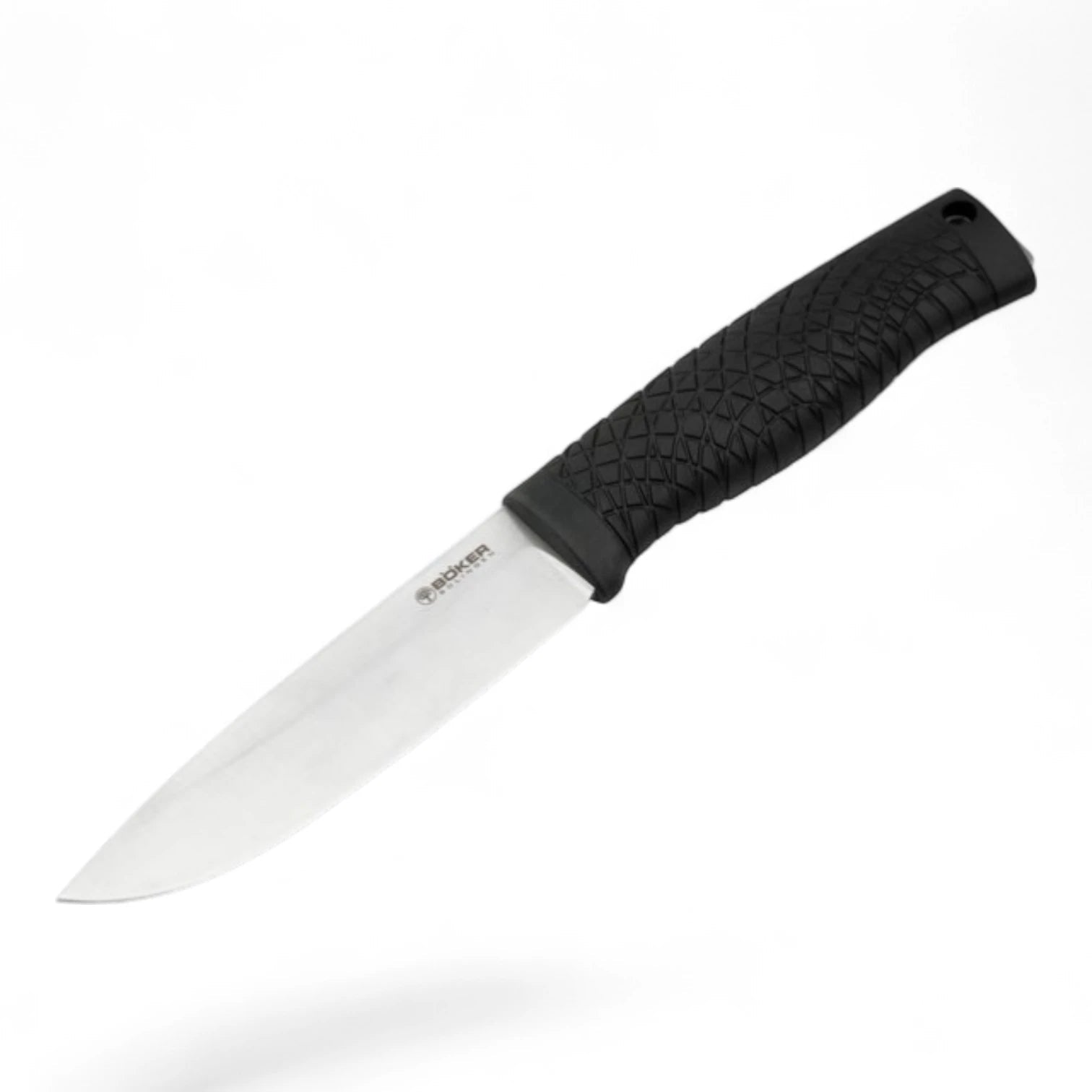 BökerBöker Bronco – Outdoormesser mit CPM - 3V & Feuerstarter - Black Raptor