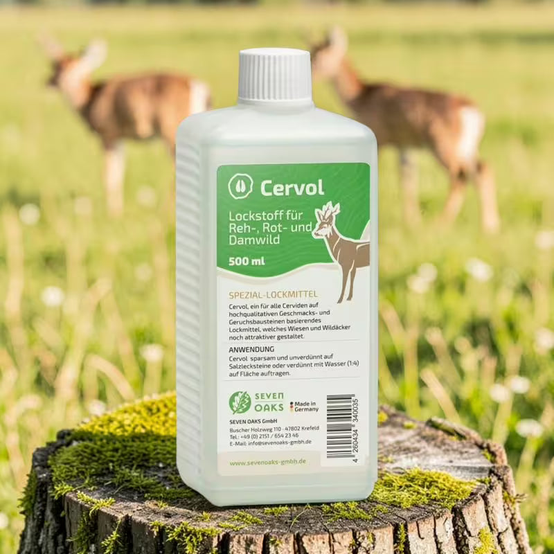 Cervol - Lockmittel für Reh- Rot- und Damwild 500ml