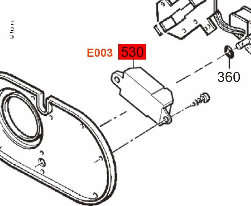 Truma Zünder 12 V für E2400/E4000