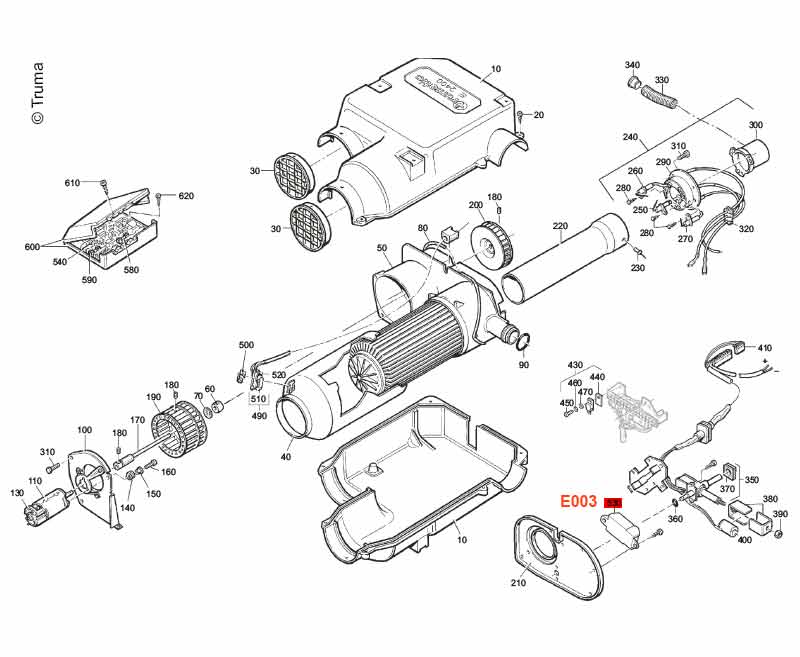 Truma Zünder 12 V für E2400/E4000