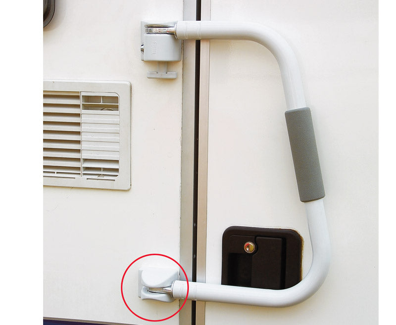 Fiamma Security 31/46 untere Befestigungswinkel-Abdeckung – Grau