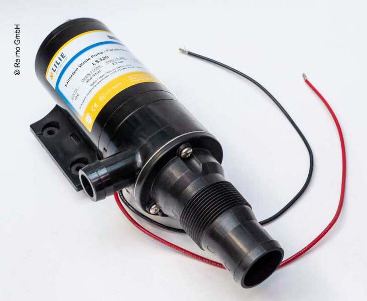 LILIE Fäkalienpumpe mit Zerhacker – 12 V