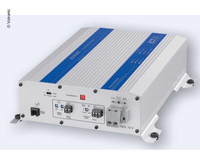 VOTRONIC VAC 1280 M 2A Automatik-Ladegerät – 12 V, 80 A
