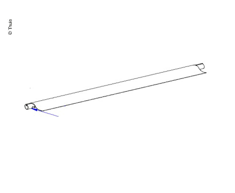 Thule Omnistor 4900/5200 Wickelwelle – D 30 × 0,8 mm, Ausführung 2,60 m