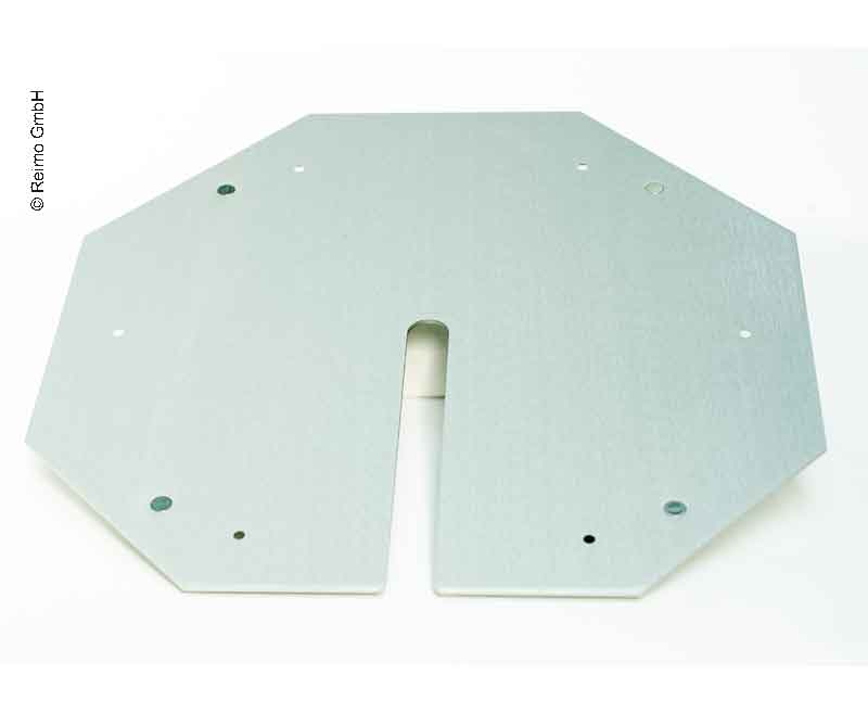 ten Haaft Caro Montageplatte – Aluminium, eloxiert