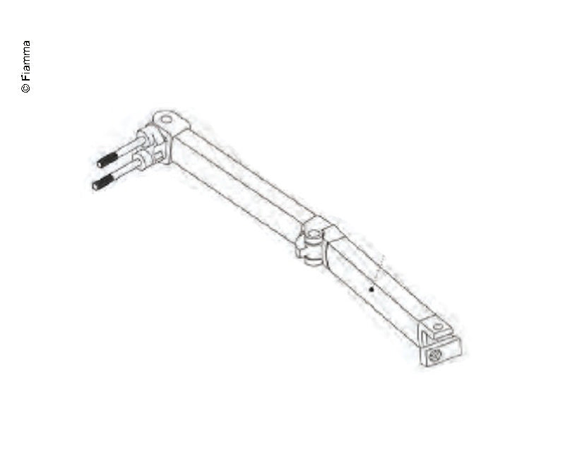 Fiamma F65 260/290 Gelenkarm links – Auszug 200