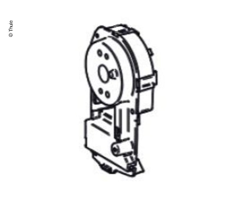 Thule Omnistor 8000 Endplatten-Baugruppe links