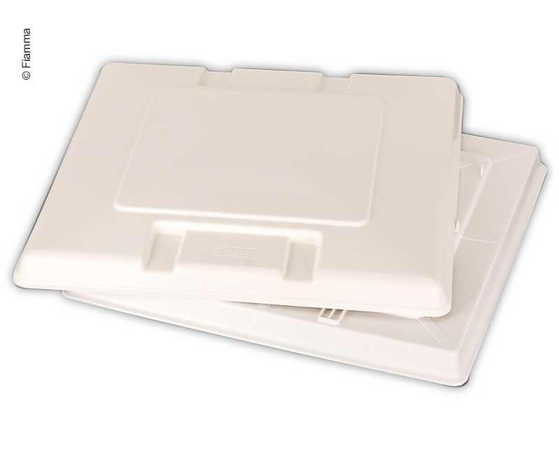 Fiamma Vent 50 × 50 Ersatzglas – Weiß