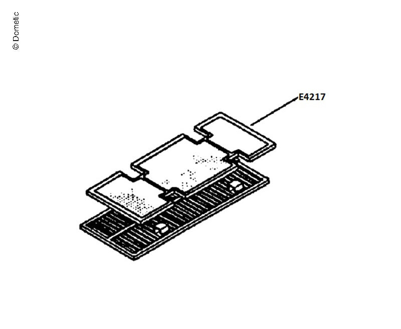 Dometic Ersatzfilter für Cal. 61.XXX/B2000/B3000/B3200