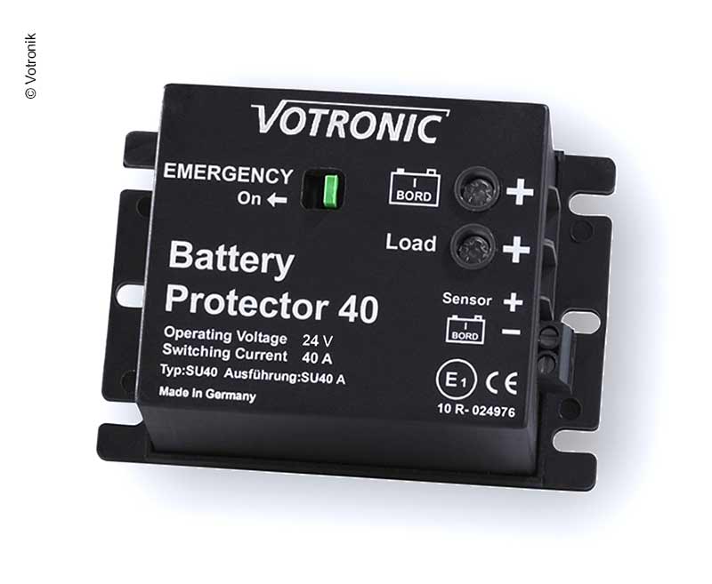Votronic Battery Protector 40/24 Motor – 24 V, 40 A