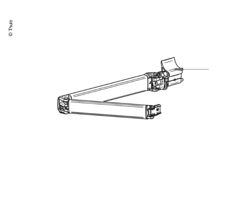 Thule Omnistor 5003 Federarm rechts – Ausführung 2,6 m
