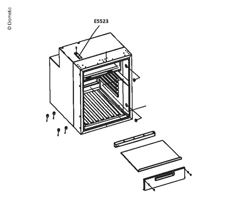 Dometic CR80 Abtropfschale