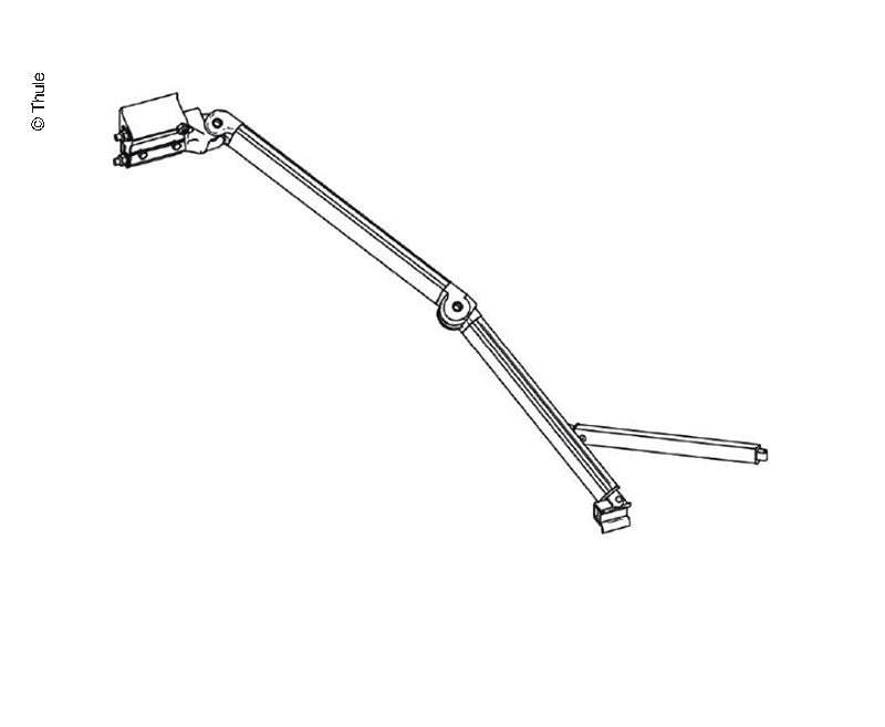 Thule Omnistor 8000 3,5 m Gelenkarm – links