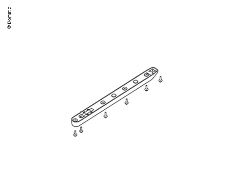 Dometic Heki 4 Adapterschiene mit Montageteilen