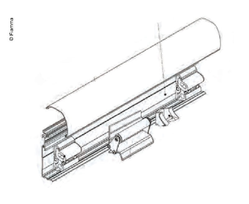 Fiamma F45i/Ti 350 Gehäuseabdeckung – Polar