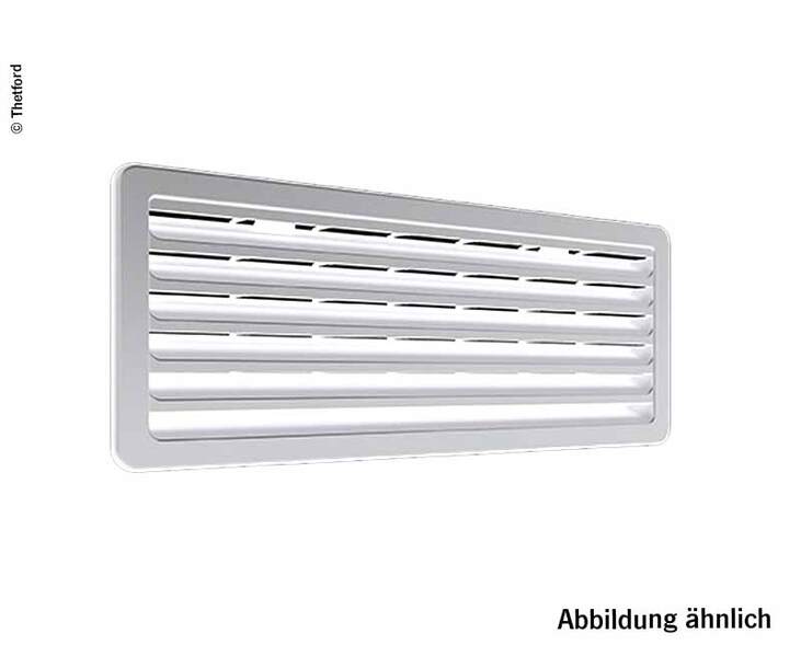 Thetford Lüftungsgitter – 257 × 432 mm, Weiß NCS S1002-G50Y