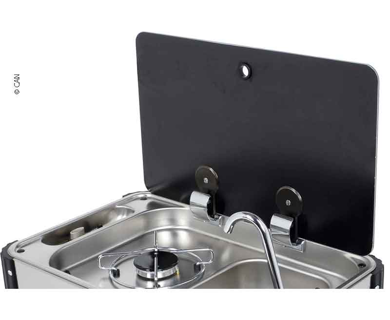CAN Glasabdeckung für FL1323/FL1324/FC1336 – Schwarz, 4 mm