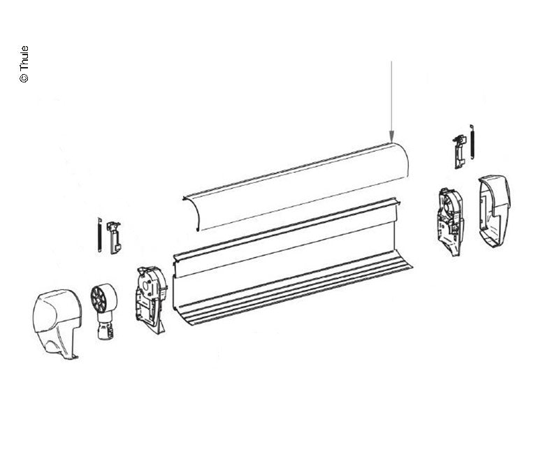 Thule Omnistor 5003 Gehäusedeckel 4,5 m