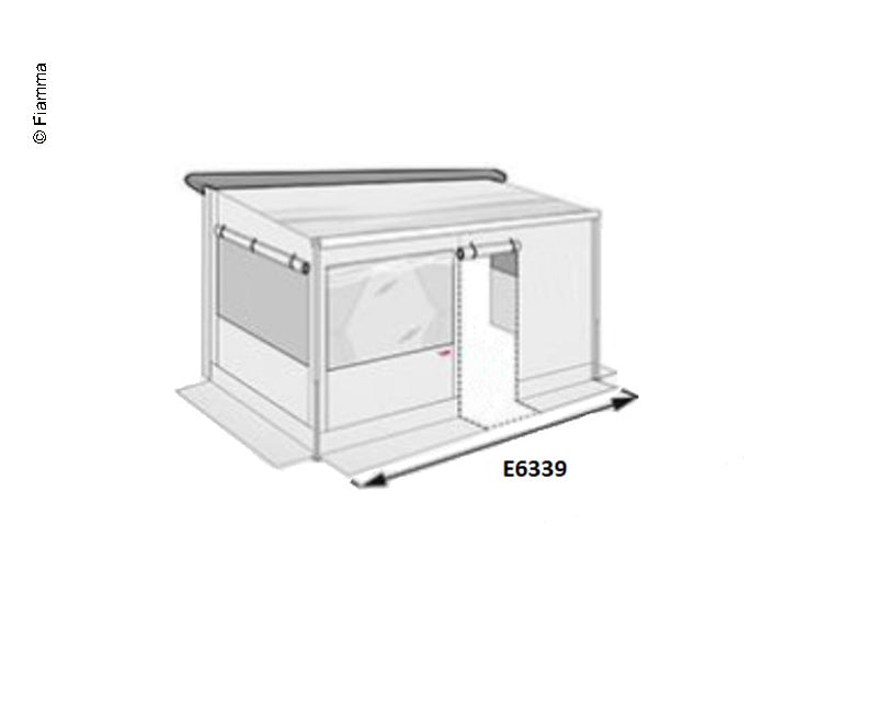 Fiamma Privacy Room Caravanstore Light 1.0 Frontwand 360