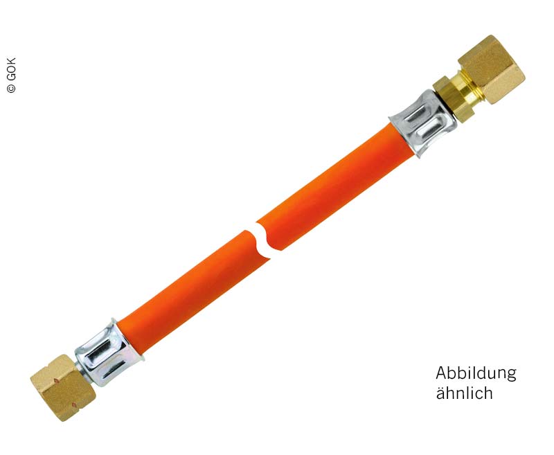 GOK Marine Gasschlauch 60 cm, UEM x RVS 8
