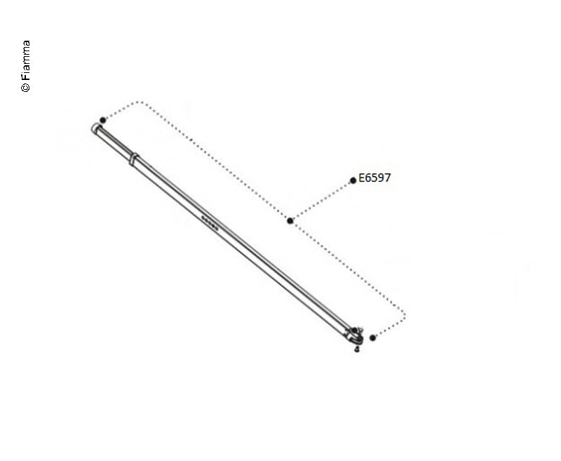 Fiamma Caravanstore 2014 Rafter für 310–440