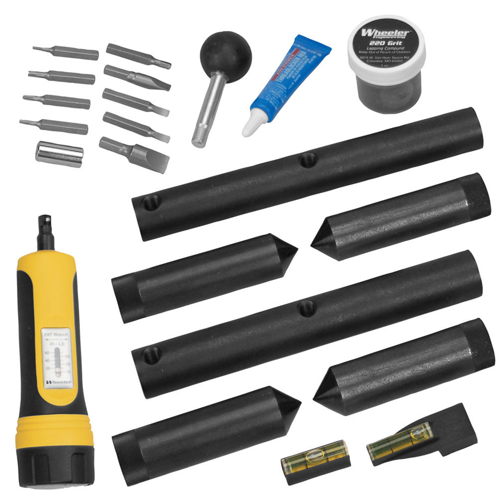 Wheeler Scope Mounting Kit Combo für 1 Zoll und 30 mm