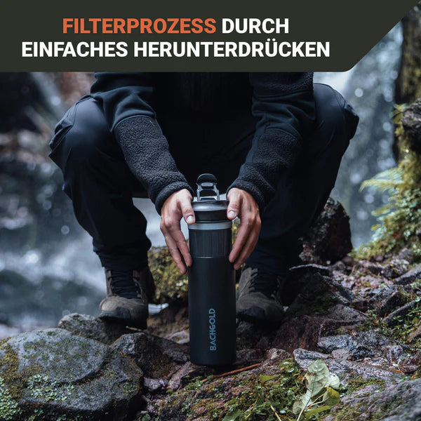BachgoldBachgold Selfpress Wasserfilter XL - Black Raptor