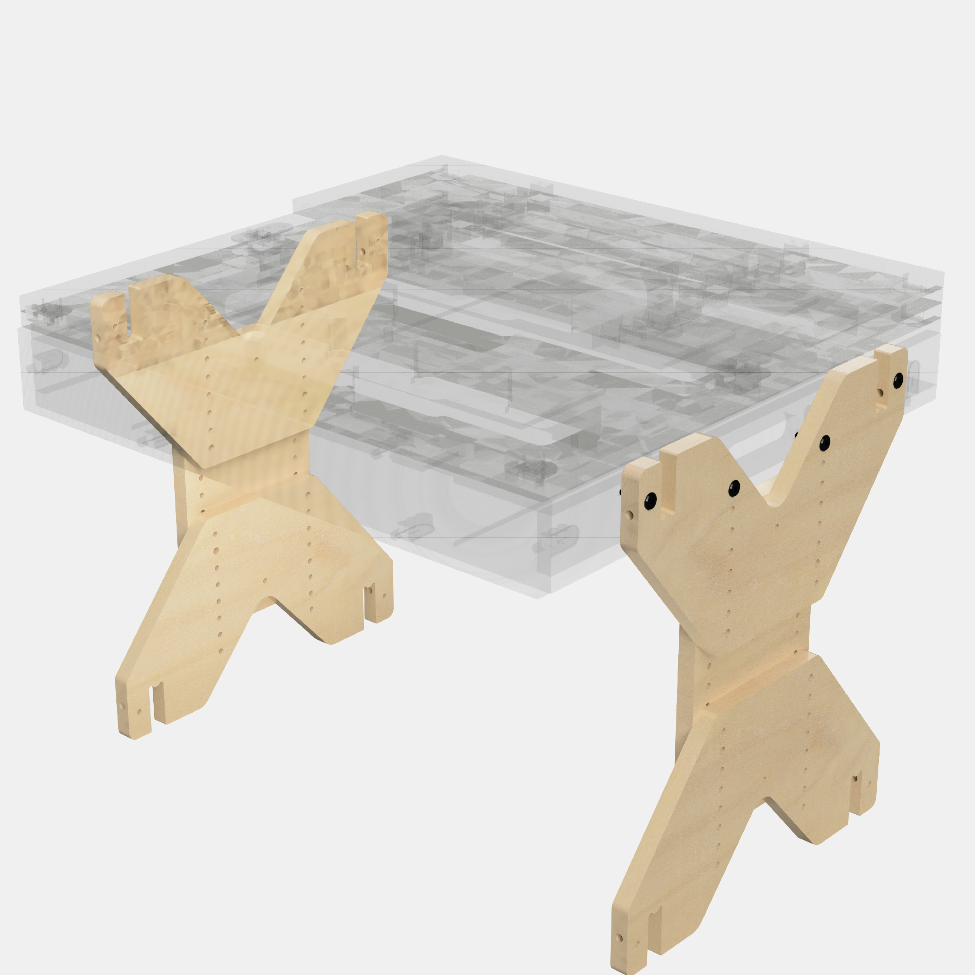 BOXIO RACK FOOT I Höhenverstellbarer Fuß – Produktansicht 6