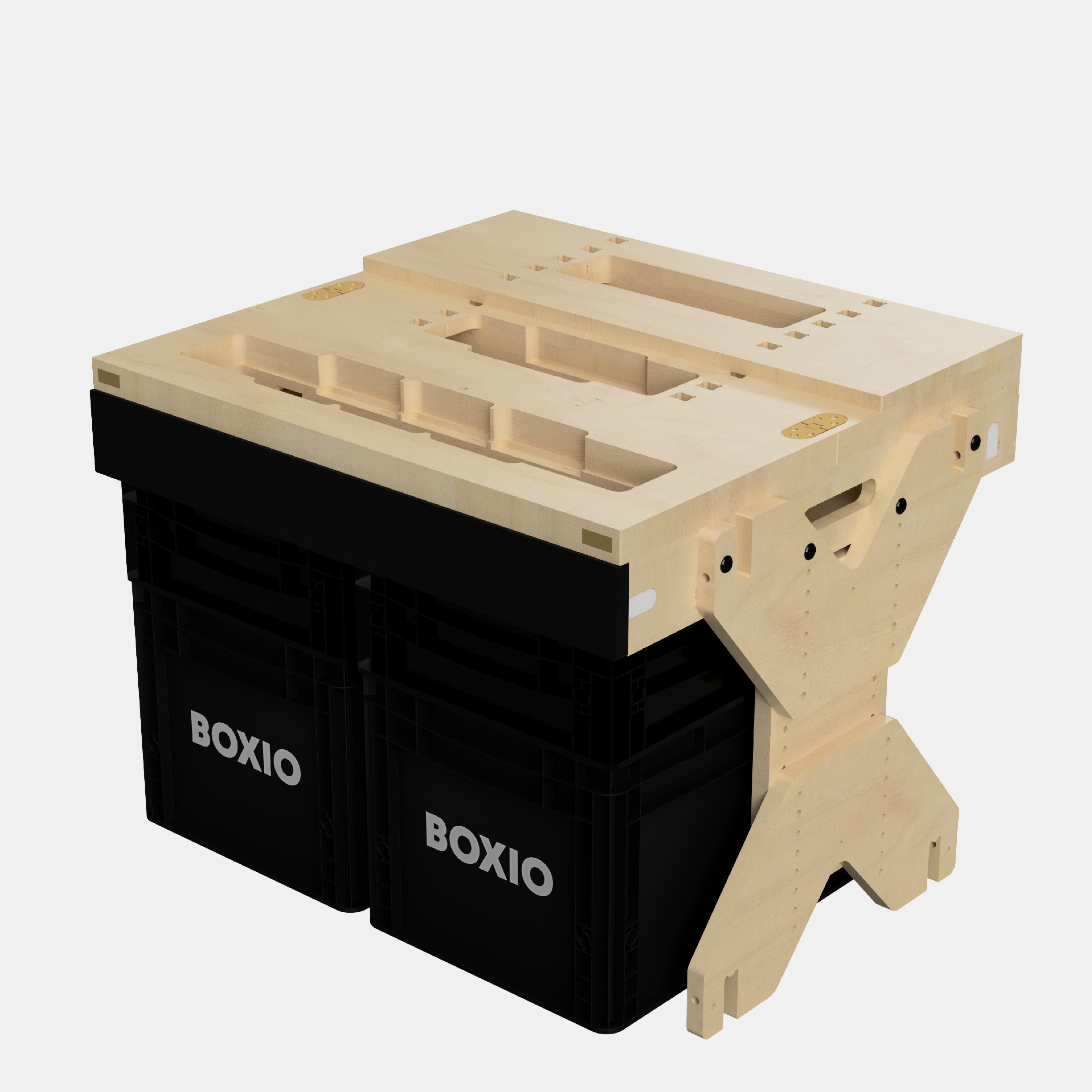 BOXIO RACK FOOT I Höhenverstellbarer Fuß – Produktansicht 7