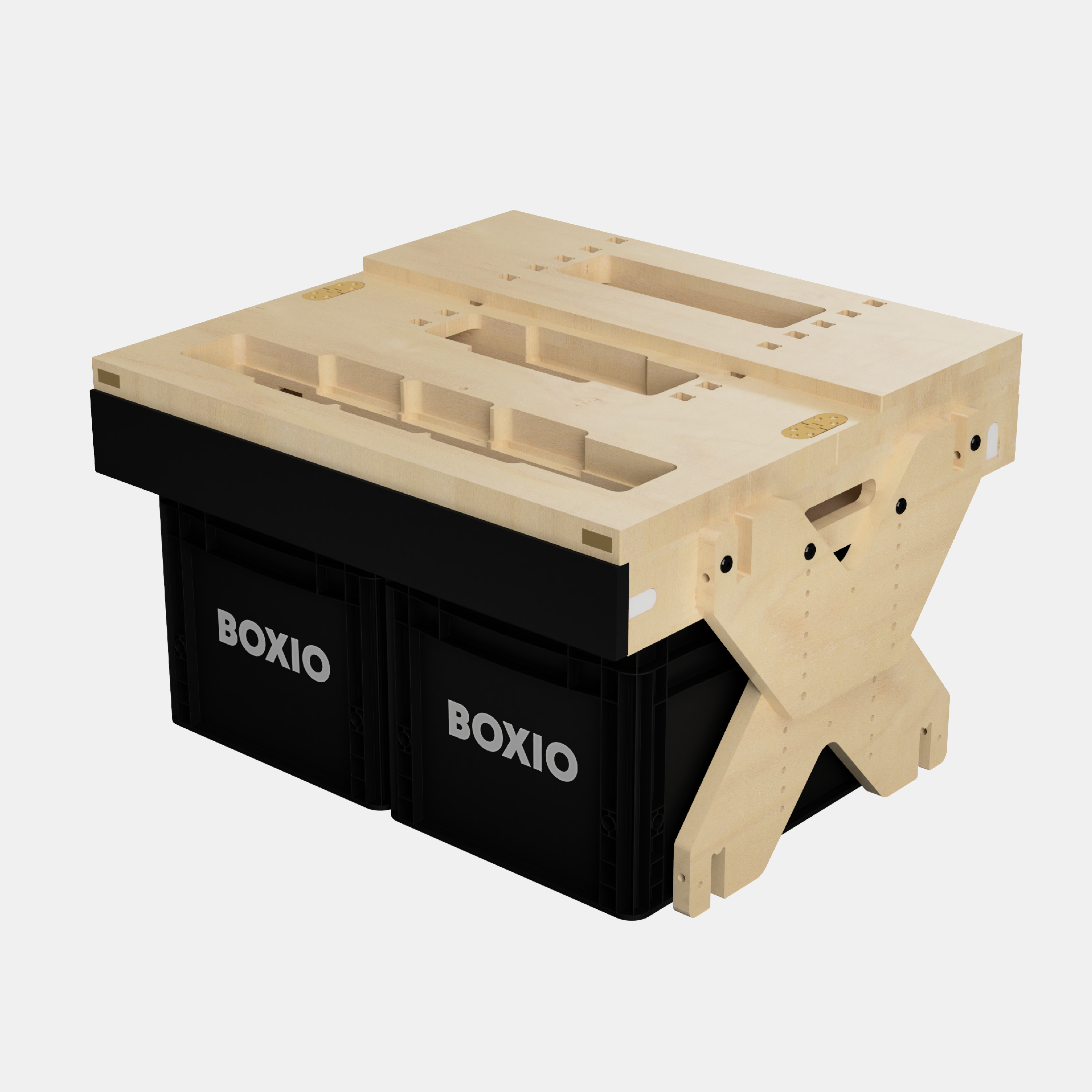 BOXIO RACK FOOT I Höhenverstellbarer Fuß – Produktansicht 8