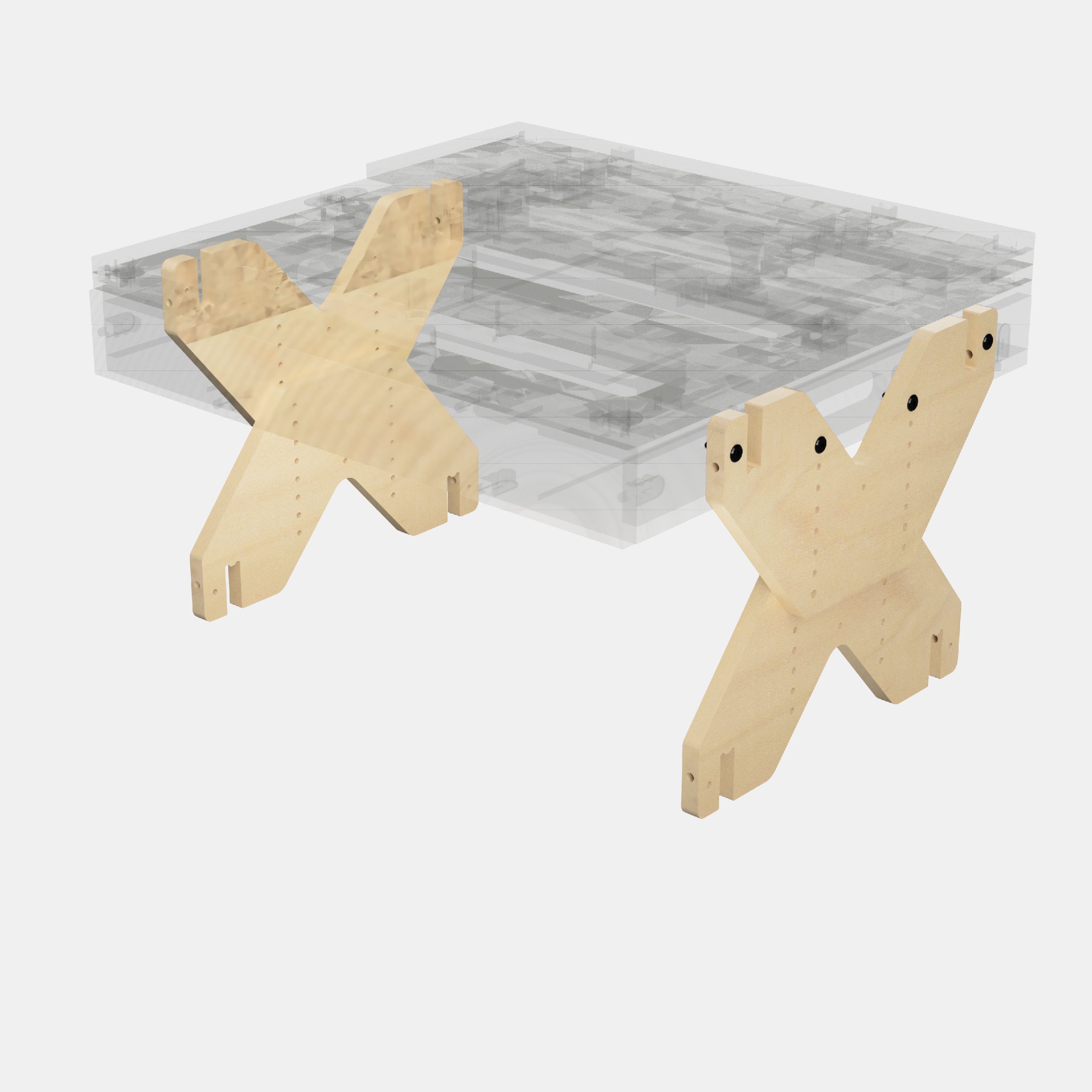 BOXIO RACK FOOT I Höhenverstellbarer Fuß – Produktansicht 9