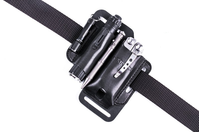 NextorchNEXTORCH V40 EDC - Holster Echtleder - Black Raptor