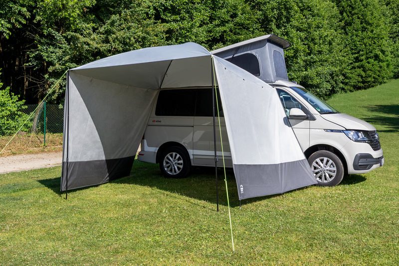 Reimo Tent Technology MAURITIUS PREMIUM Sonnensegel – 260 × 300 cm, Hellgrau