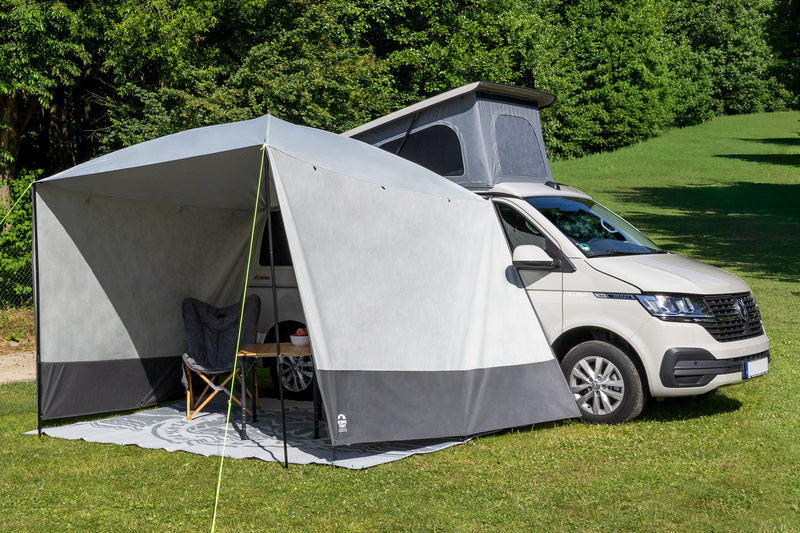 Reimo Tent Technology MAURITIUS PREMIUM Sonnensegel – 300 × 300 cm, Anthrazit