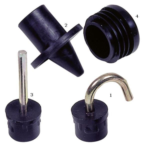 Reimo Tent Technology Bodenspitzen Ø25 mm – 5 Stück