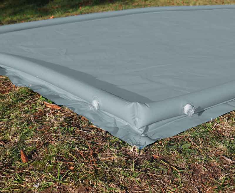 Reimo Tent Technology Wasserbodenplane – 250 cm × 250 cm, Grau