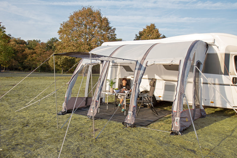 Reimo Tent Technology Villa Ethno Vorzeltteppich – 250 × 500 cm