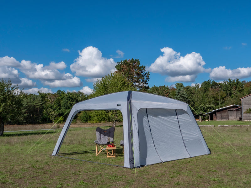 Reimo Tent Technology LINOSA 400 Luft-Pavillon – 400 × 400 cm, inklusive 4 Seitenwänden