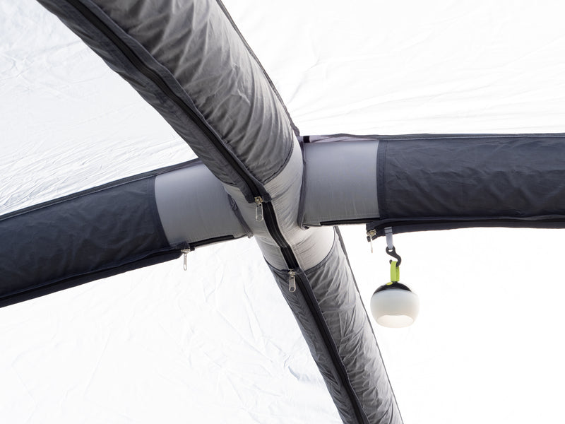 Reimo Tent Technology LINOSA 350 Luft-Pavillon – 350 × 350 cm, inklusive 4 Seitenwänden