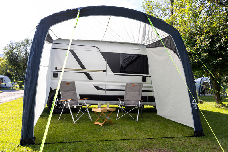 Reimo Tent Technology PLAYA AIR 400 Luft-Sonnensegel – 400 × 250 cm