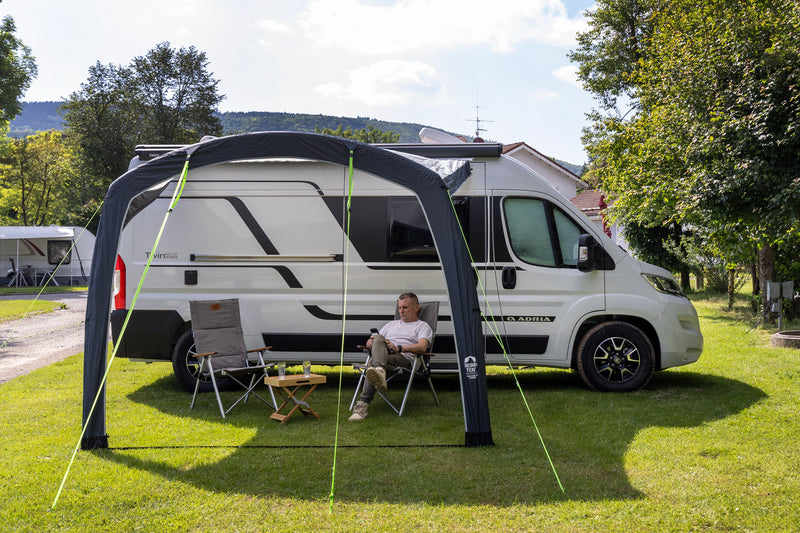 Reimo Tent Technology PLAYA AIR 400 Luft-Sonnensegel – 400 × 250 cm