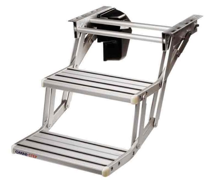 Thule Omnistep elektrische Doppeltrittstufe 12 V – 446 mm Stufenbreite