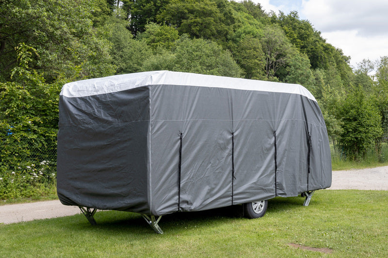 Reimo Tent Technology Wohnwagen-Schutzhülle Premium – 460–520 cm, 230 × 220 cm