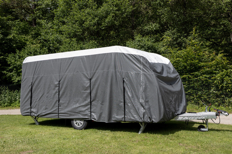 Reimo Tent Technology Wohnwagen-Schutzhülle Premium – 550–590 cm, 250 × 220 cm