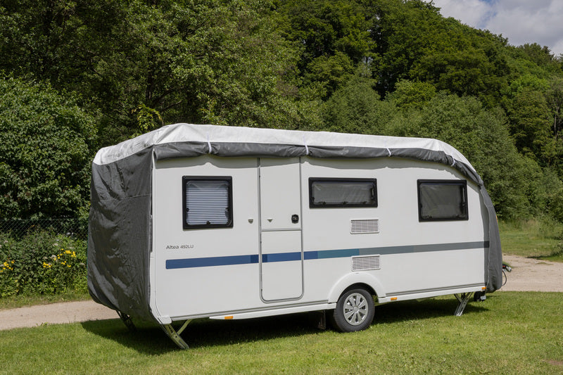 Reimo Tent Technology Wohnwagen-Schutzhülle Premium – 580–640 cm, 230 × 220 cm