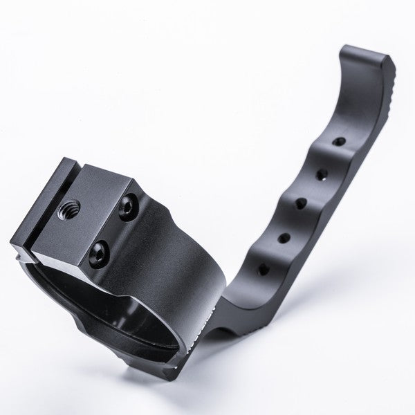 Schwarze NEXTORCH HM30 Mehrzweckgriff-Halterung aus Metall mit ergonomischem Griff und Befestigungsschrauben für Saint Torch .