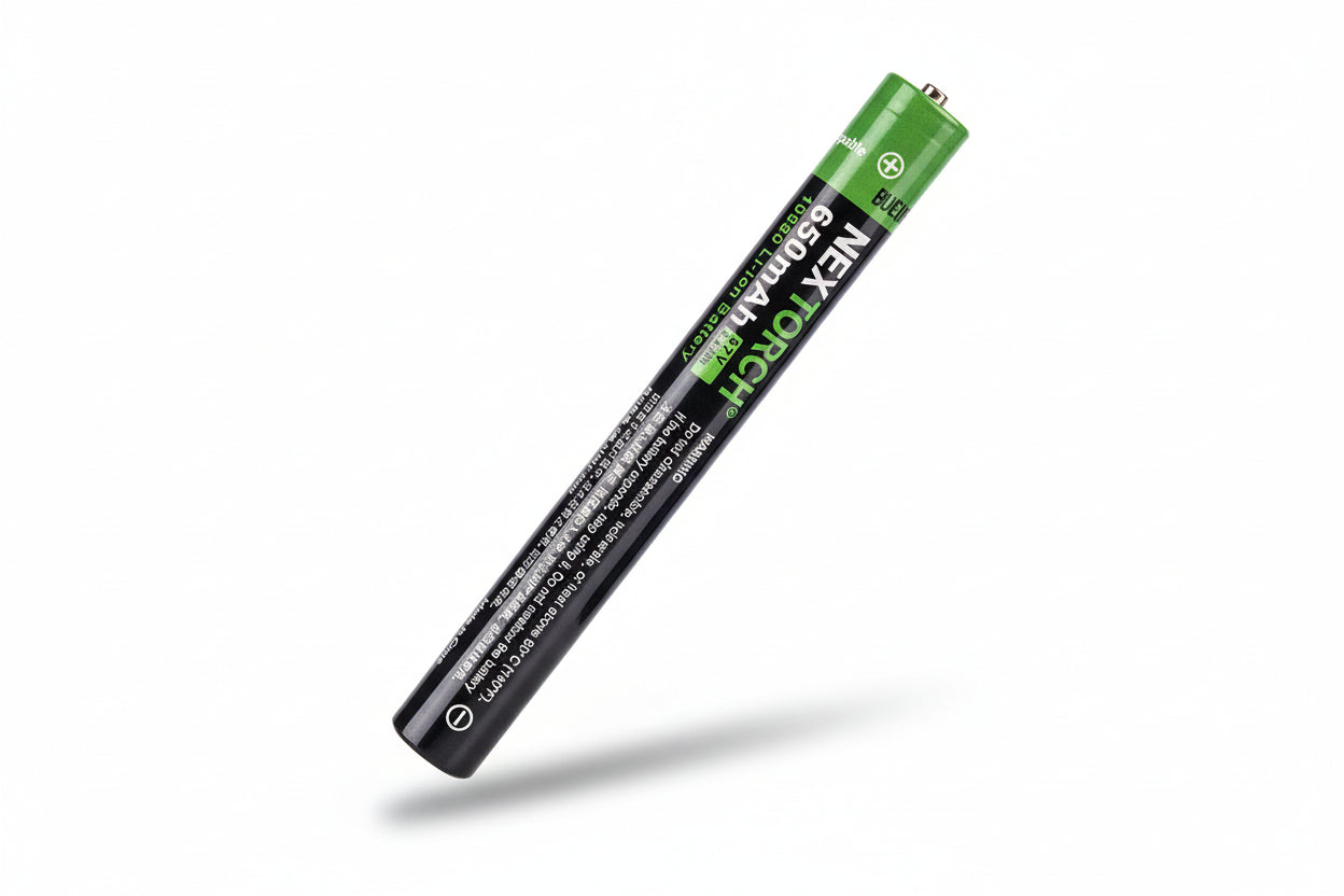 NextorchNEXTORCH DC20092 10880 USB - C Akku – 3,7 V 650 mAh für TA22, K30 & K33UV - Black Raptor