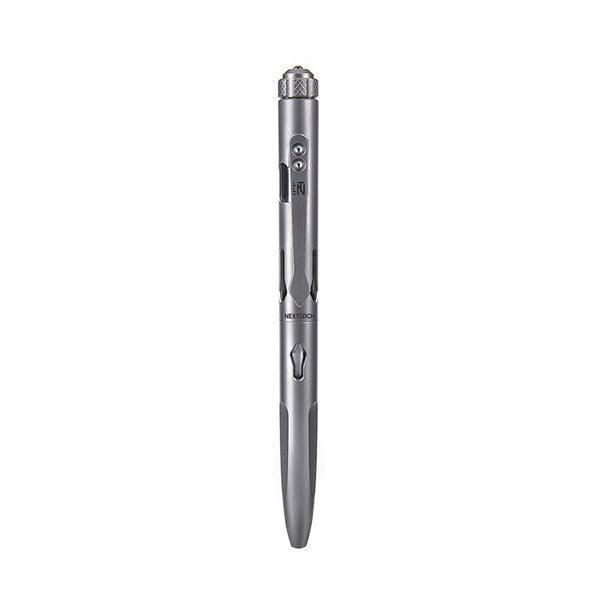 NextorchNEXTORCH NP11Ti – Titan Tactical Pen mit Nano - Keramik - Glasbrecher - Black Raptor