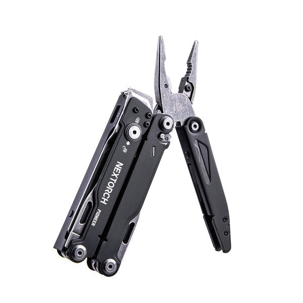 NextorchNEXTORCH PIONEER MT20BK – Black Edition Multitool 14 - in - 1 - Black Raptor